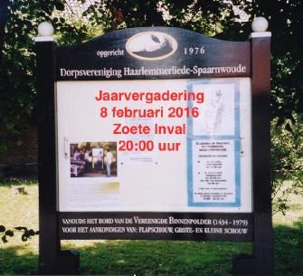 JaarvergaderingBord